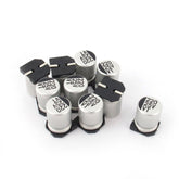 Aexit 10pcs 220uF 25V SMD Aluminum Electrolytic Capacitors 8mm x 10mm (4a3ed7979d466b8cc665b21dd9a76064)
